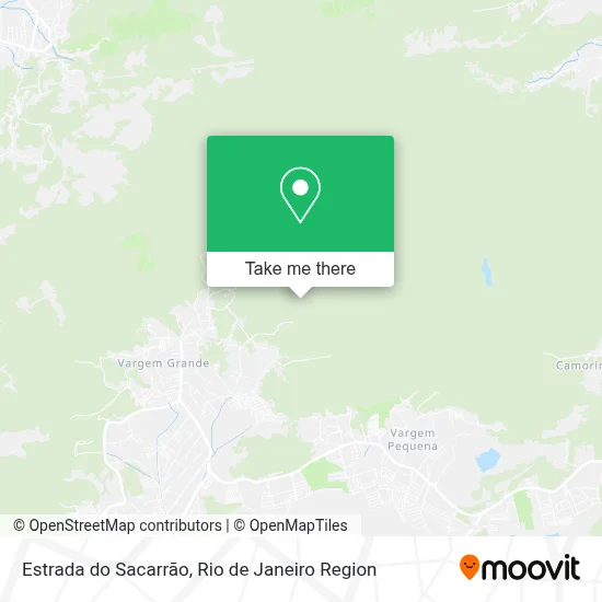 Estrada do Sacarrão map