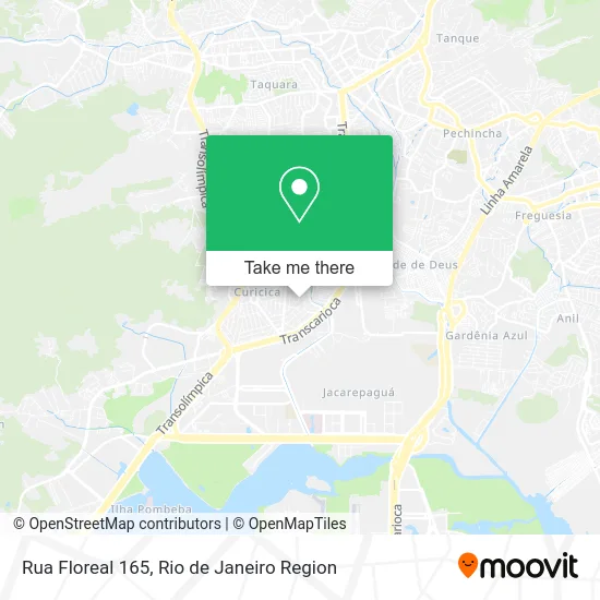 Rua Floreal 165 map