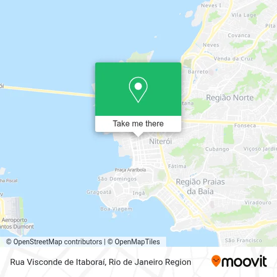 Rua Visconde de Itaboraí map