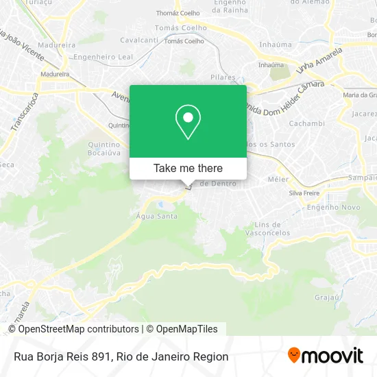 Rua Borja Reis 891 map