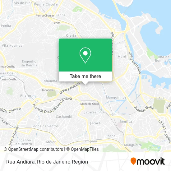 Rua Andiara map
