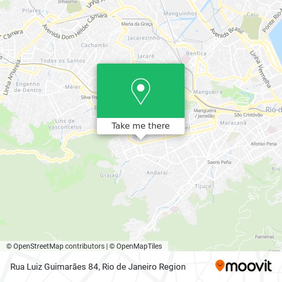 Rua Luiz Guimarães 84 map