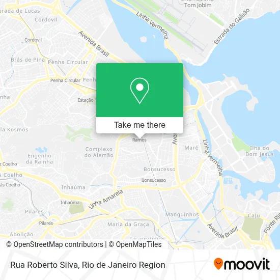 Rua Roberto Silva map