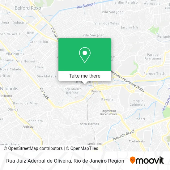 Rua Juíz Aderbal de Oliveira map