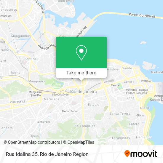 Rua Idalina 35 map