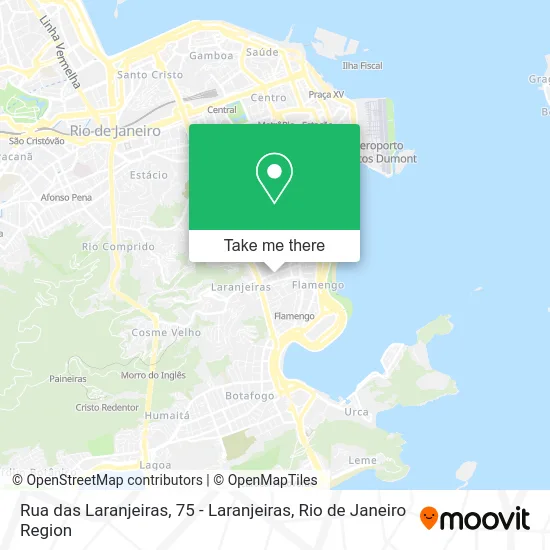 Rua das Laranjeiras, 75 - Laranjeiras map