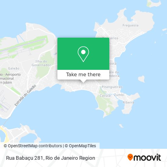 Rua Babaçu 281 map