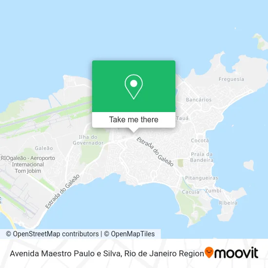 Avenida Maestro Paulo e Silva map