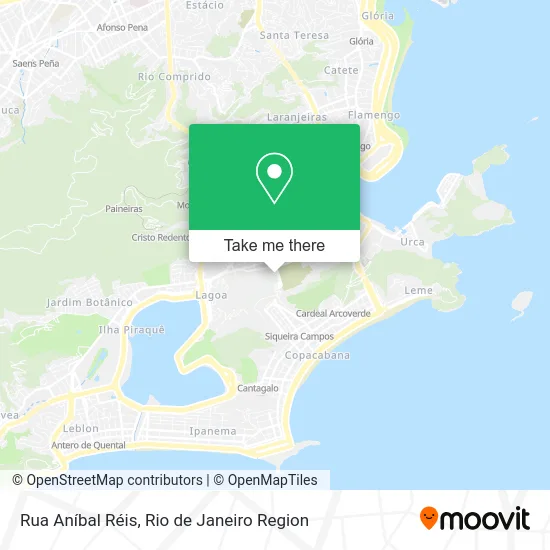 Rua Aníbal Réis map