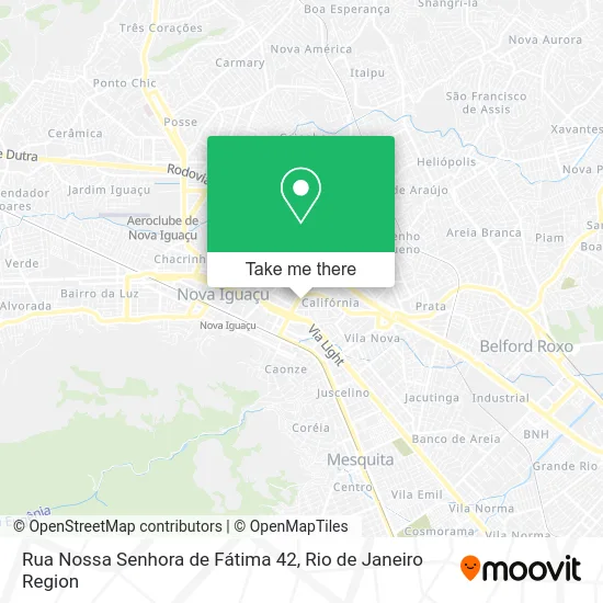 Rua Nossa Senhora de Fátima 42 map