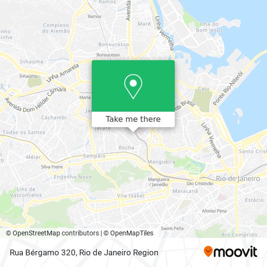 Mapa Rua Bérgamo 320