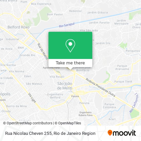 Rua Nicolau Cheven 255 map