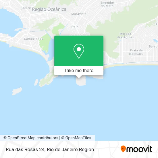 Rua das Rosas 24 map