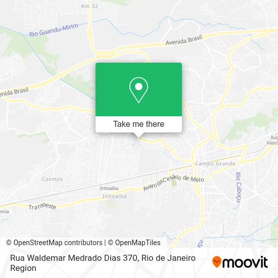 Rua Waldemar Medrado Dias 370 map