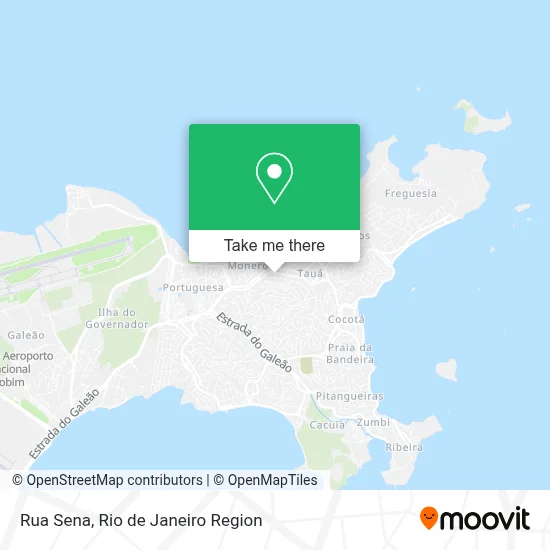 Rua Sena map