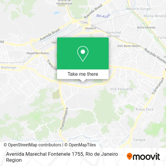 Avenida Marechal Fontenele 1755 map