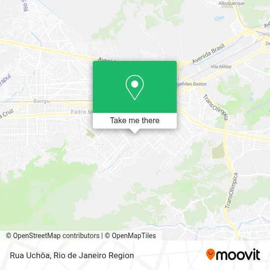 Rua Uchôa map