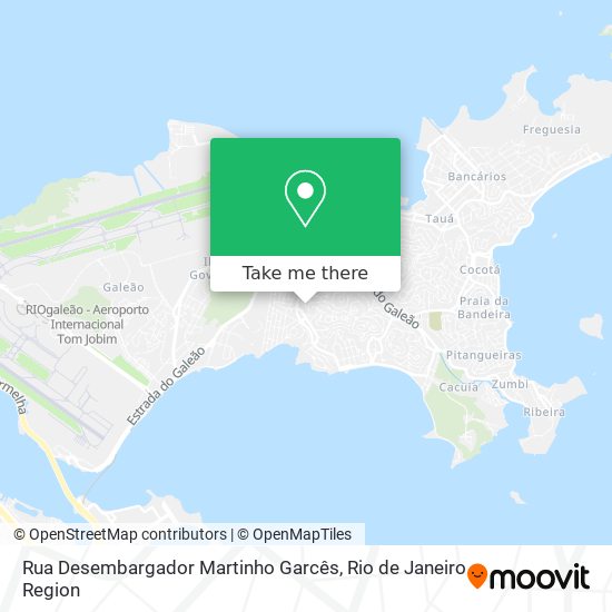 Mapa Rua Desembargador Martinho Garcês