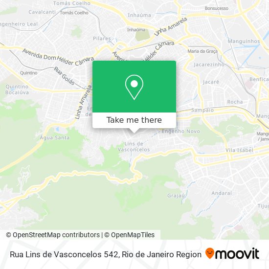 Rua Lins de Vasconcelos 542 map