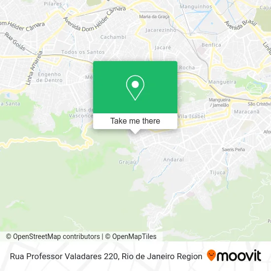 Rua Professor Valadares 220 map
