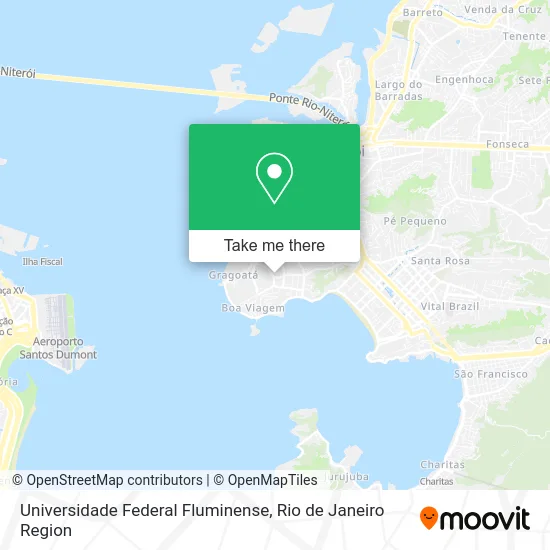 Universidade Federal Fluminense map