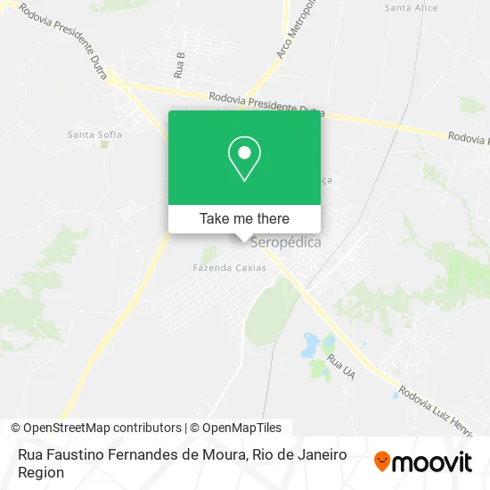 Rua Faustino Fernandes de Moura map