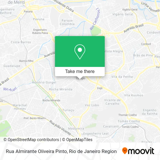 Rua Almirante Oliveira Pinto map
