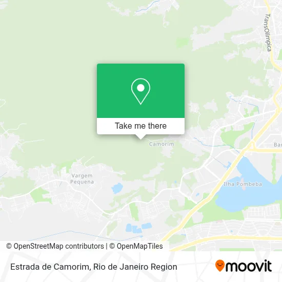 Estrada de Camorim map