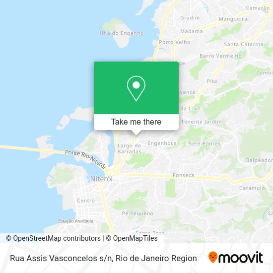 Rua Assis Vasconcelos s/n map