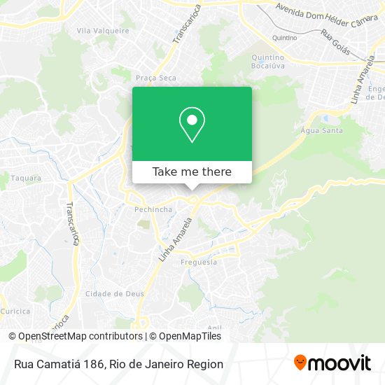 Rua Camatiá 186 map