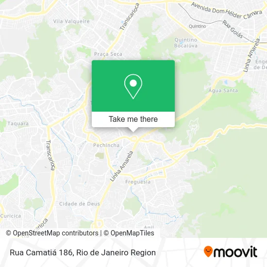 Rua Camatiá 186 map