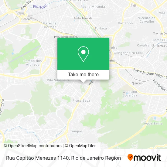 Rua Capitão Menezes 1140 map
