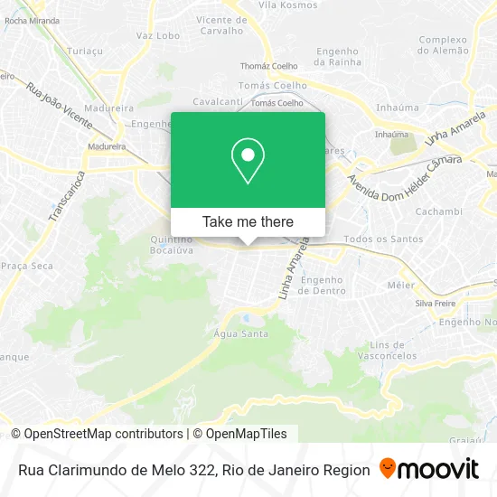 Rua Clarimundo de Melo 322 map