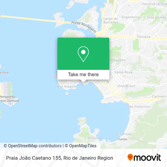 Praia João Caetano 155 map