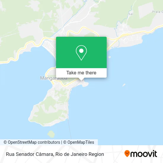 Rua Senador Câmara map