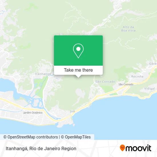 Itanhangá map