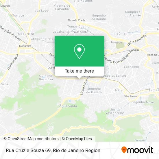 Rua Cruz e Souza 69 map