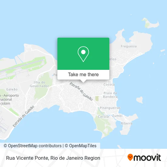 Rua Vicente Ponte map