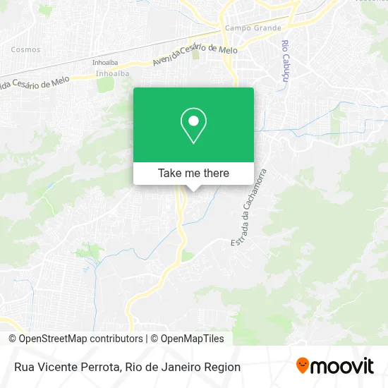 Rua Vicente Perrota map