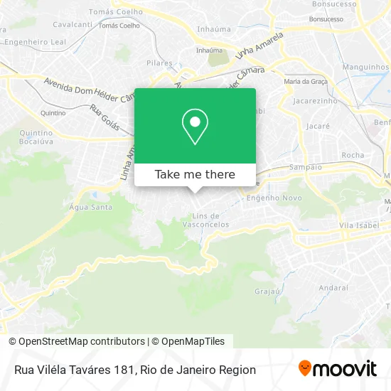Rua Viléla Taváres 181 map