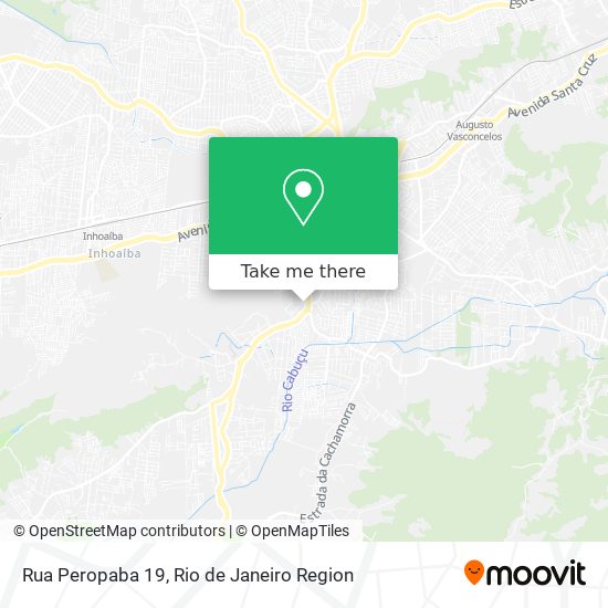 Mapa Rua Peropaba 19