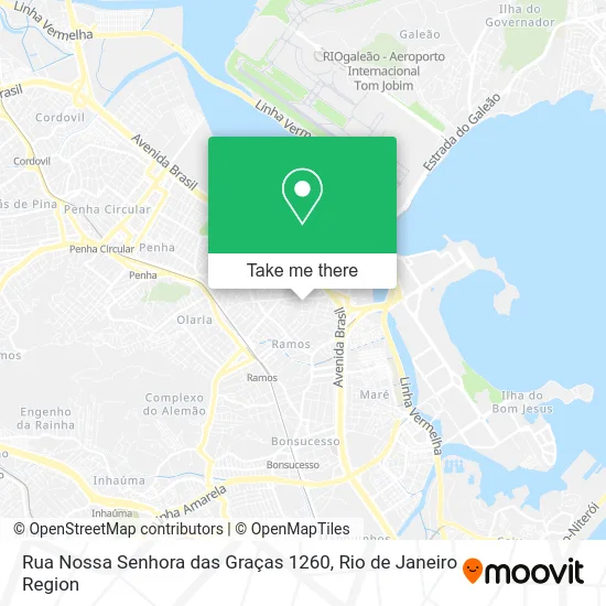 Rua Nossa Senhora das Graças 1260 map