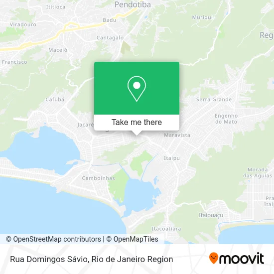Rua Domingos Sávio map