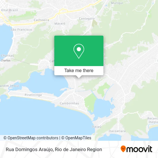 Rua Domingos Araújo map