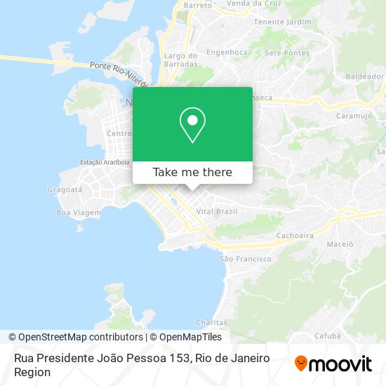 Mapa Rua Presidente João Pessoa 153