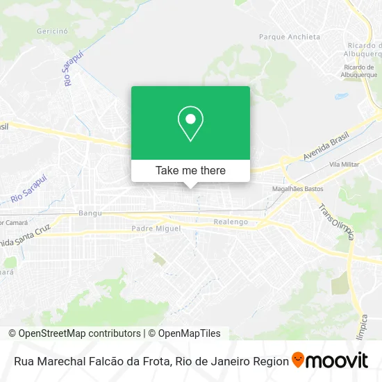 Rua Marechal Falcão da Frota map