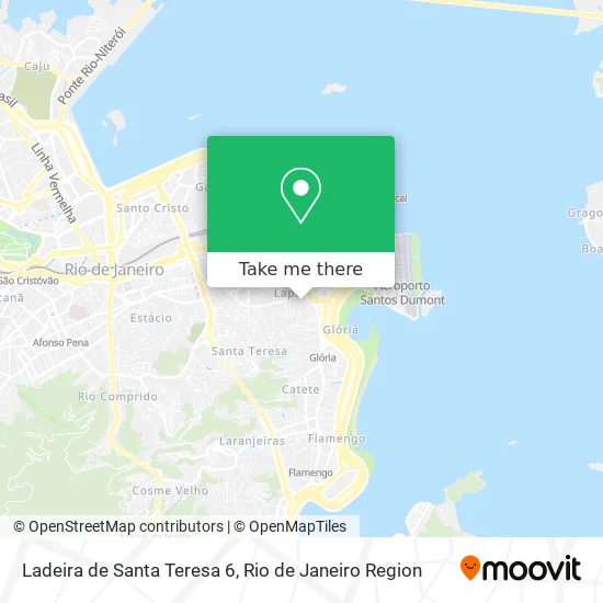 Ladeira de Santa Teresa 6 map