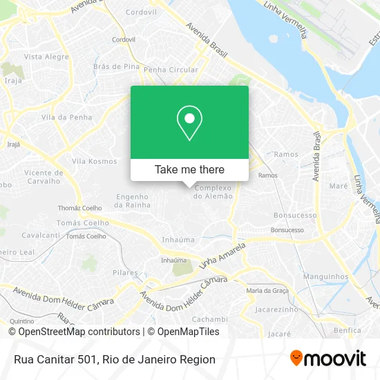 Rua Canitar 501 map
