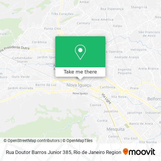 Rua Doutor Barros Junior 385 map