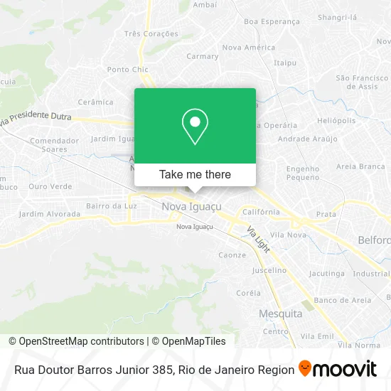 Rua Doutor Barros Junior 385 map